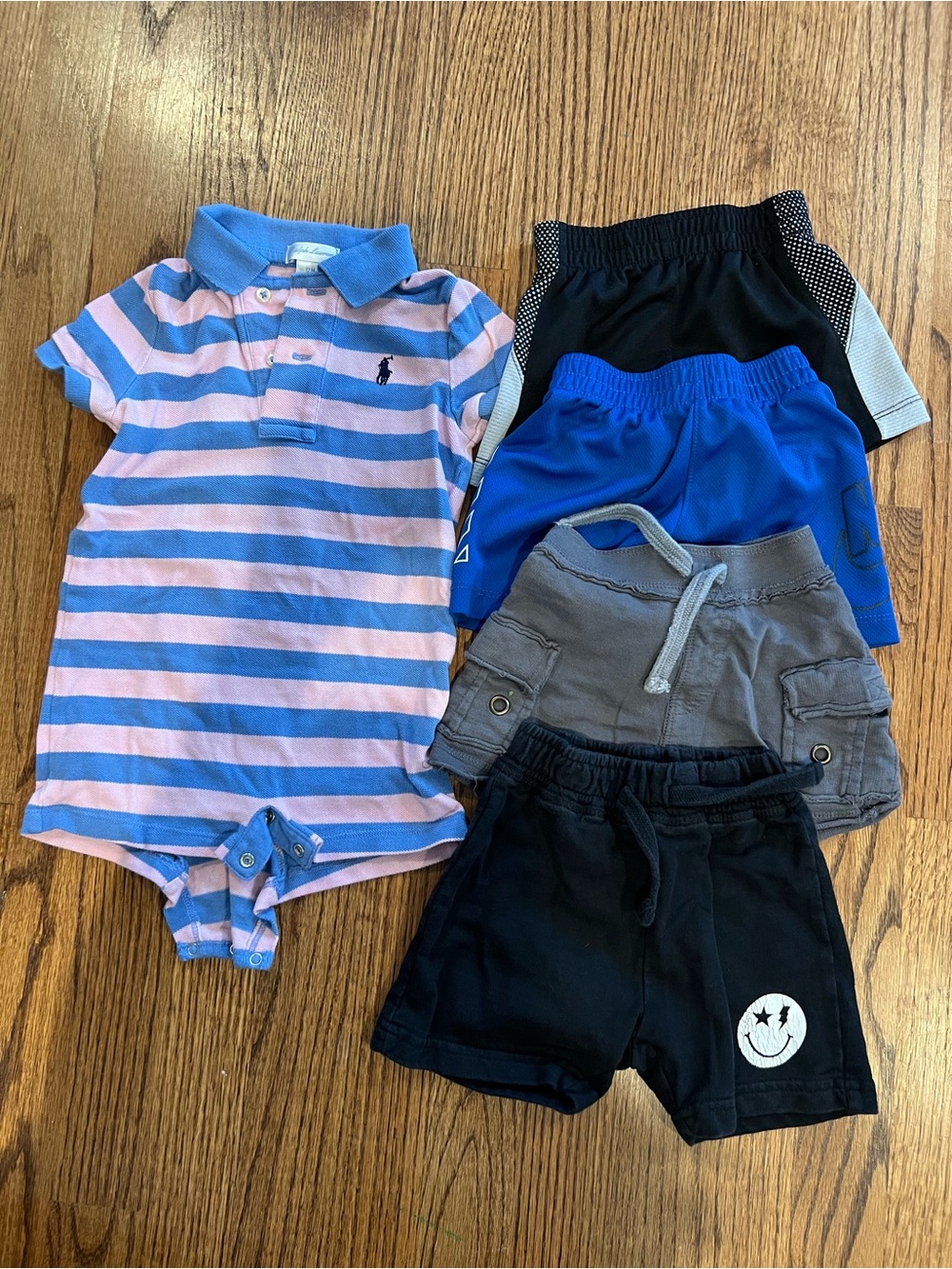 Ralph Lauren, Nike, Little Mish, Three & Out 12M Boys summer lot